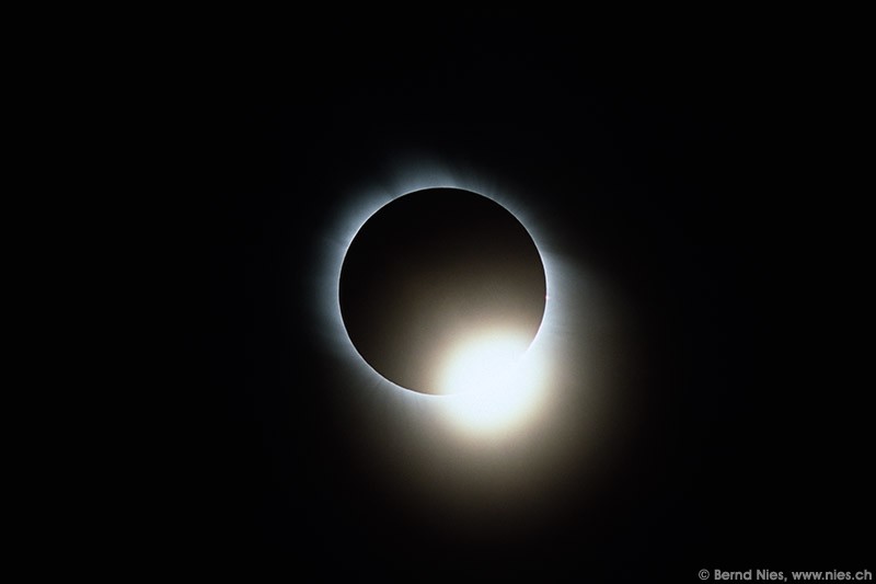 Solar Eclipse 2006 Diamond Ring Effect