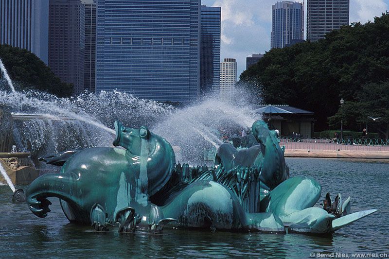 Grant Park Springbrunnen