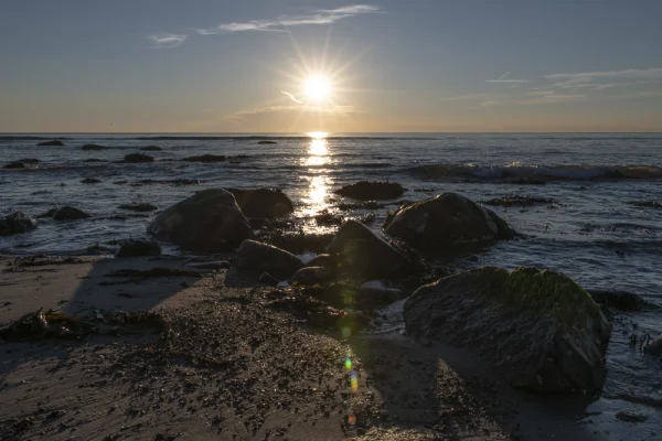 Sunset in Hirtshals