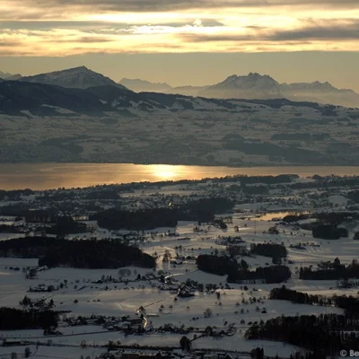 Zürcher Oberland mit Zürichsee