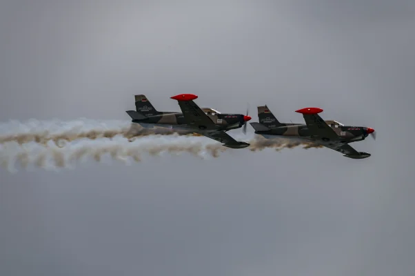 Team Niebergall with two SIAI SF-260