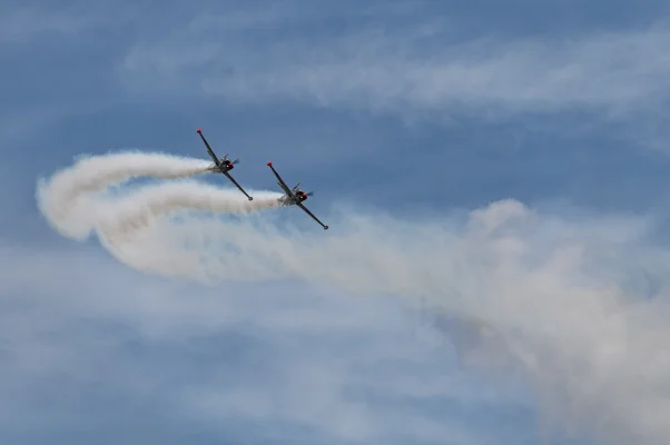 Team Niebergall with two SIAI SF-260