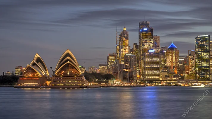 Opera House with Skyline