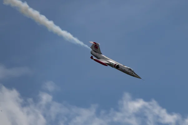 Lockheed F-104 Starfighter model airplane