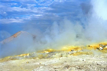 Steam Clouds on Vulcano