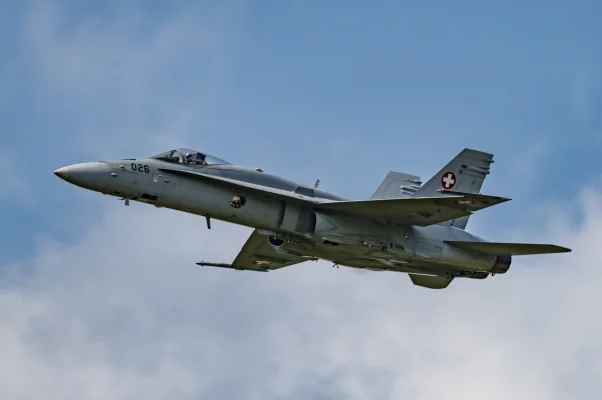 F/A-18 Hornet of Swiss Airforce