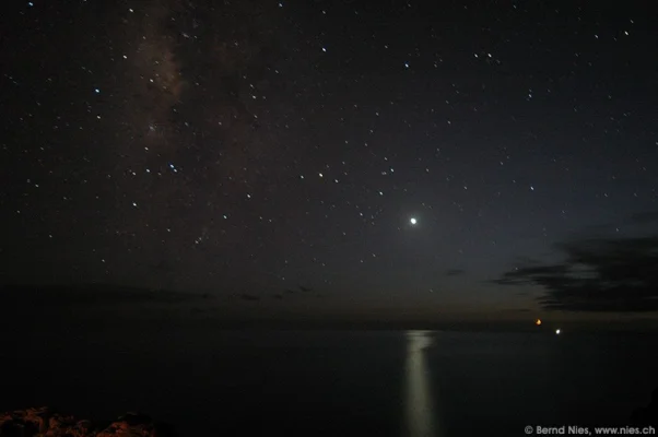 Milky Way and Venus