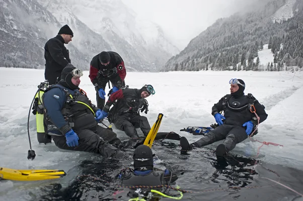 Diver on Icehole