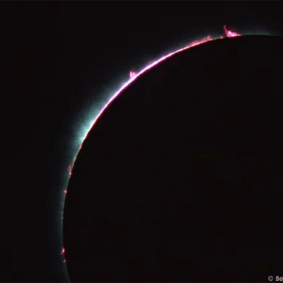 Solar eclipse 2006 Prominences