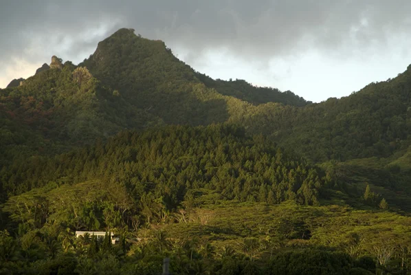 Mountains in the Morning Sun