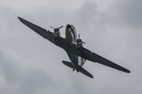 Classic Formation. Swissair Douglas DC-3