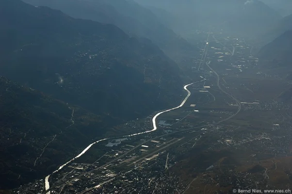 Sion mit Flugplatz