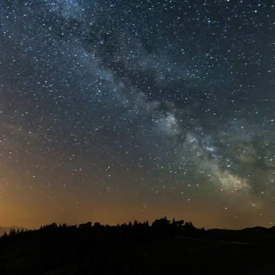 Milky Way and Light Pollution