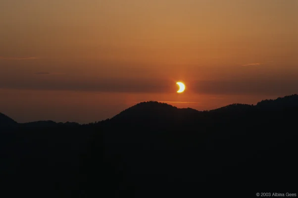 Partial Solar Eclipse 2003