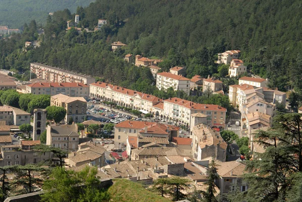 Sisteron from Above