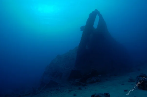 Shipwreck stern