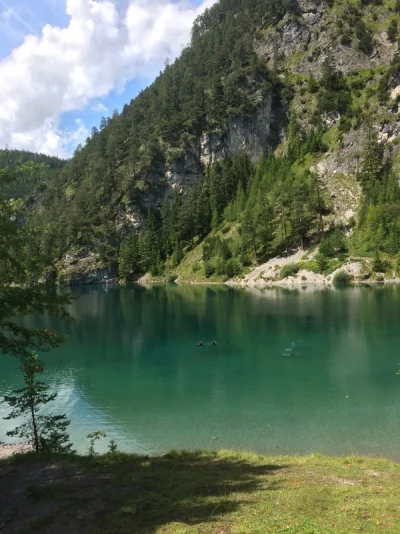 Taucher im Blindsee