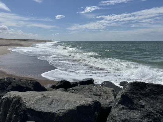 Strand bei Vorupør Campingplatz im Thy Nationalpark