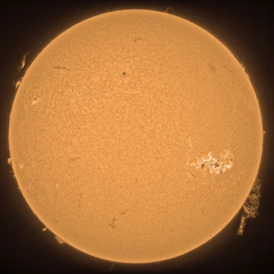 Sonne Hα, 10.5.2024