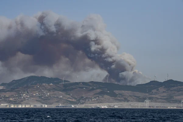 Wildfire in Morocco