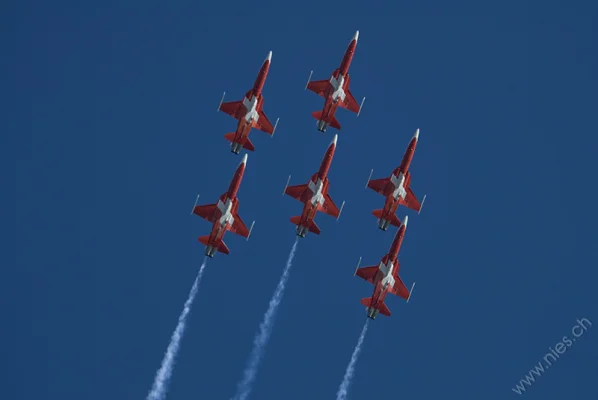 Patrouille Suisse Doppelpfeil