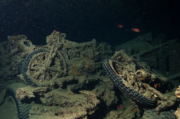 Bikes in SS Thistlegorm