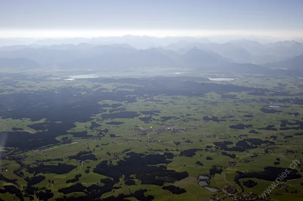 Allgäu with Alps