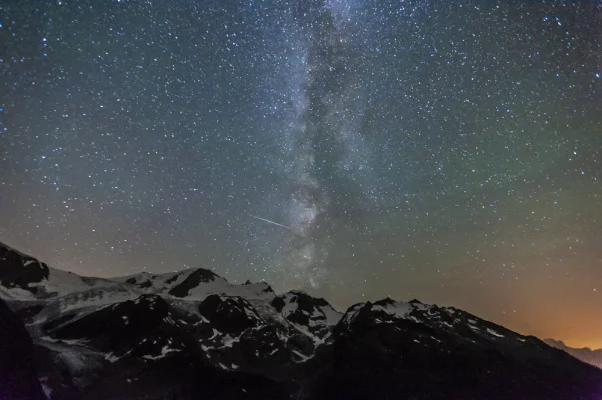 Milky Way with Shooting Star