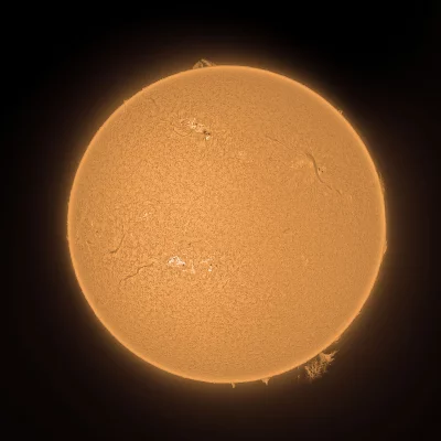 Sonne Hα, 24.2.2023