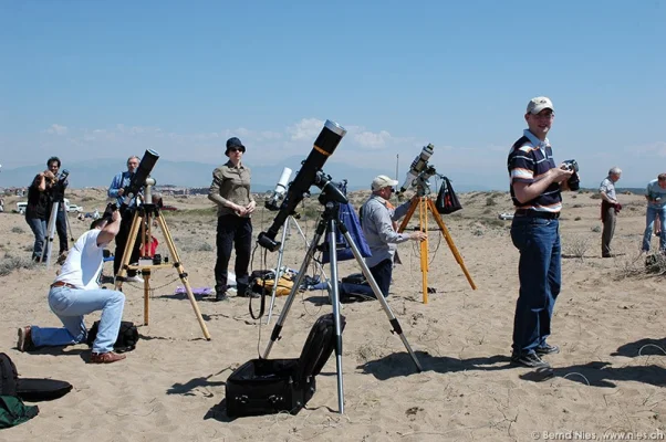 Solar eclipse 2006 Preparation